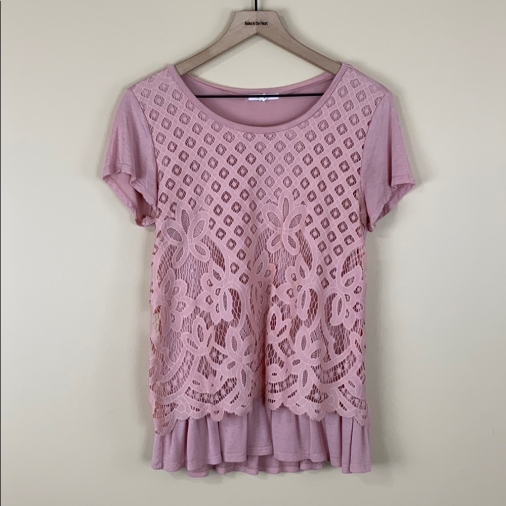 MAURICES lace front T